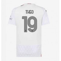 AC Milan Theo Hernandez #19 Replica Away Shirt Ladies 2023-24 Short Sleeve